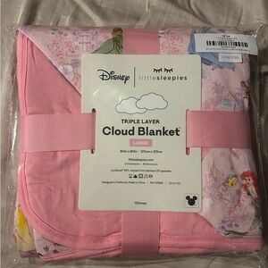 Little Sleepies Princess Garden Cloud blanket